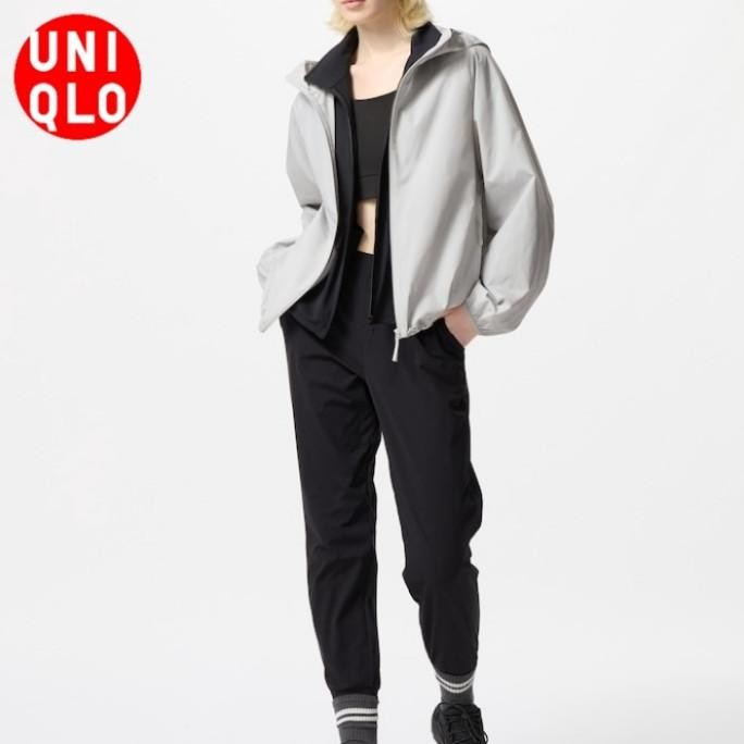 Murah Jaket Parka Saku Proteksi Sinar Uv Water Repellent Uniqlo Wanita Original Jastip