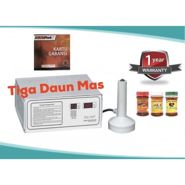 

MESIN INDUKSI SEALER UNTUK SEGEL ALMUNIUM FOIL PADA BOTOL