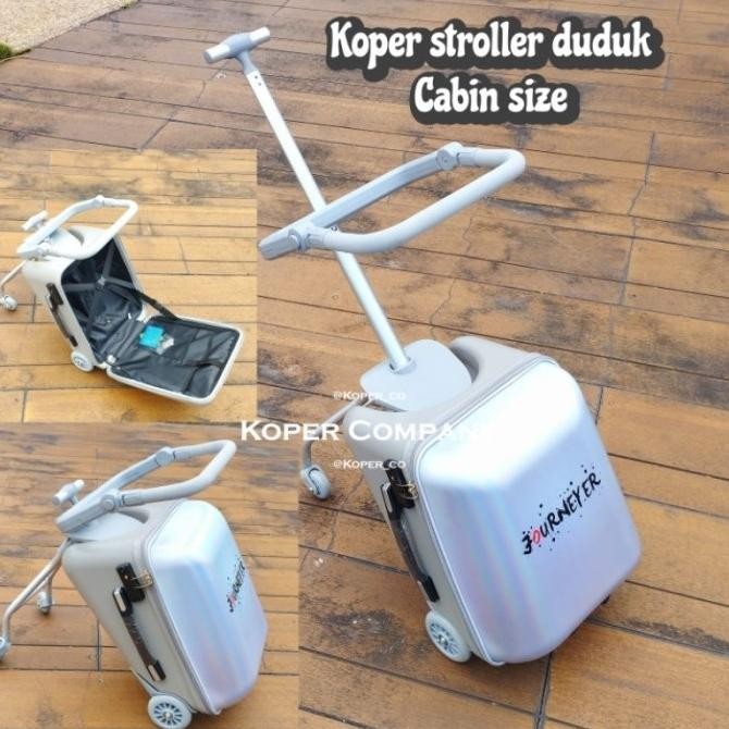 Promo Koper Anak / Koper Stroller Anak / Stroller Koper Duduk Size Cabin