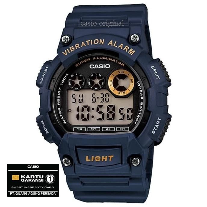 JAM TANGAN CASIO W-735H W 735H W-735H-5A W-735H-8 ORIGINAL RESMI Terlaris