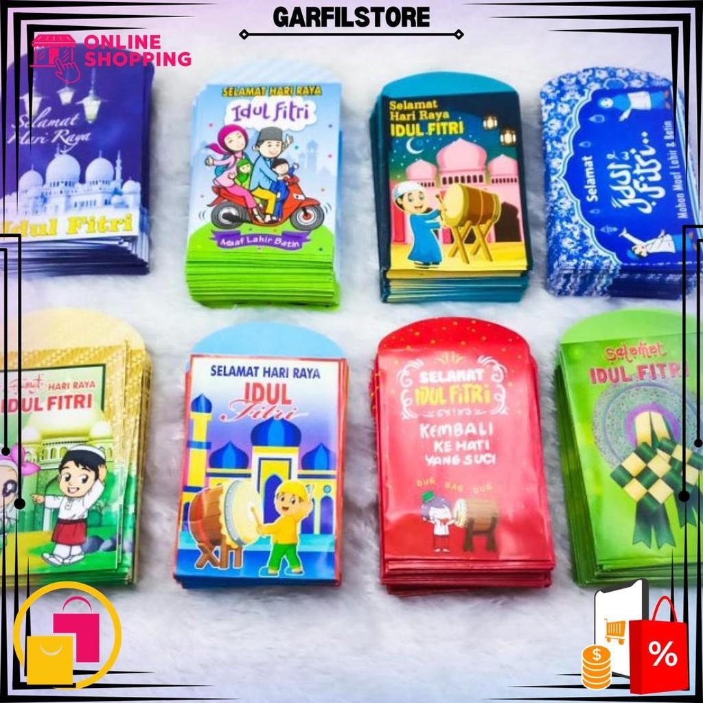 

Amplop Leberan Isi 100Pcs Amplop Selamat Hari Raya Idul Fitri Karakter D Sale