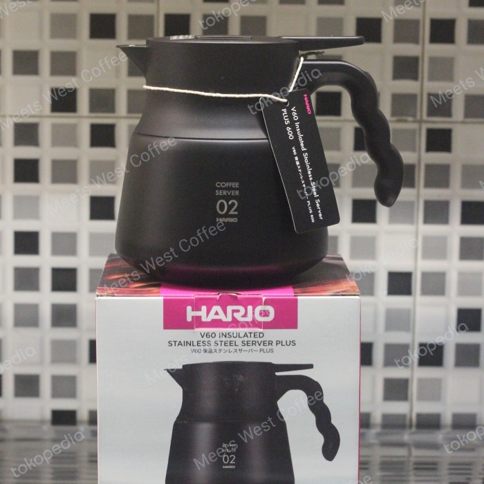 Hario V60 Insulated Stainless Steel Server Plus