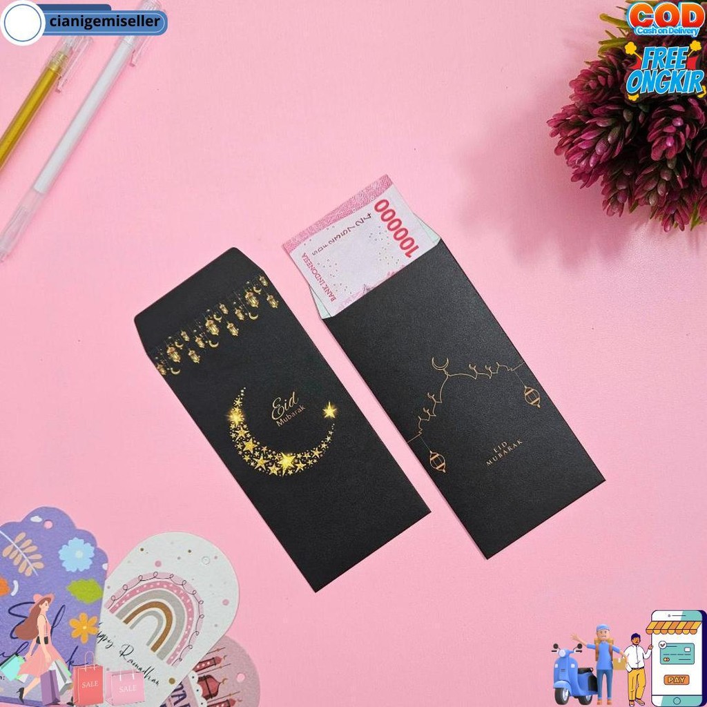 

[ Isi 30 Pcs ] Amplop Lebaran Panjang/Angpao Lebaran/Amplop Lebaran Aesthetic/Amplop Thr Idul Fitri 2025 D Promo Puncak