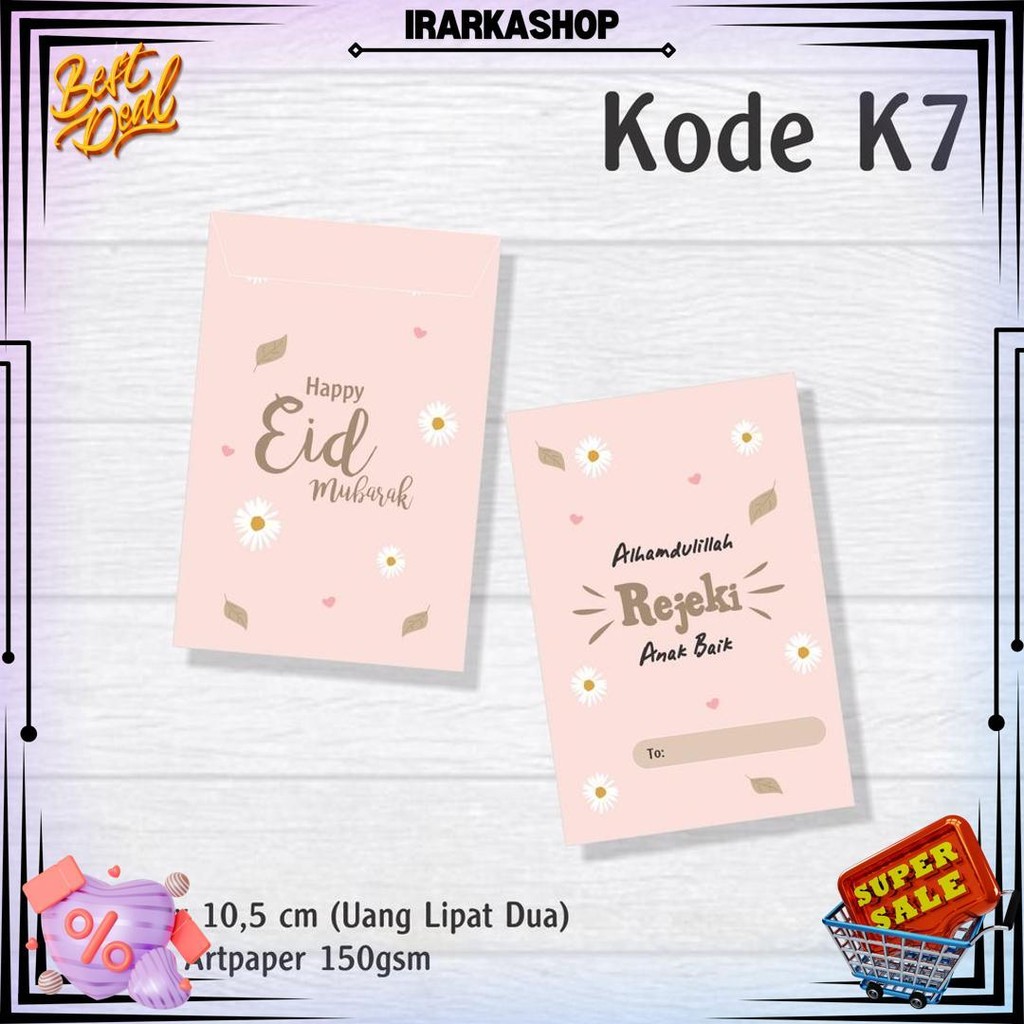 

Amplop Hari Raya Lebaran Idul Fitri Kekinian Murah 2025 / Angpau Thr Lebaran Eid Mubarak Murah D Terlaris