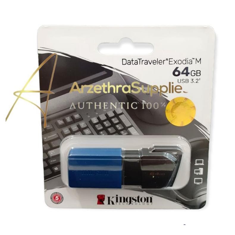 Flashdisk Kingston EXODIA M USB 3.2 64GB (Metrodata)