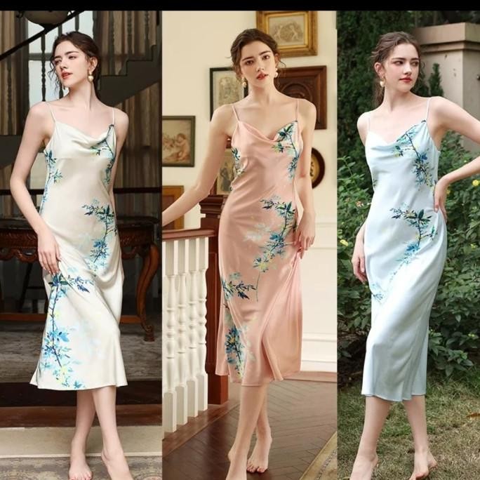 

Longdress Sexy Lingerie Satin Original