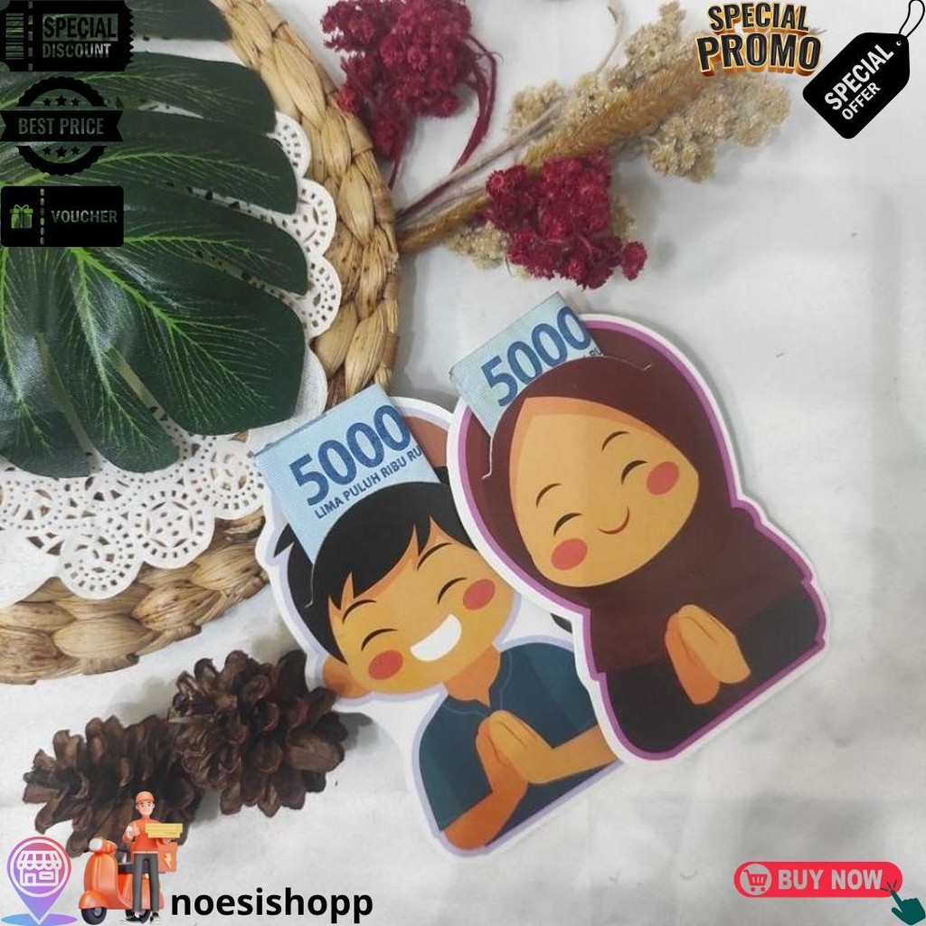 

Amplop Lebaran 3D Angpau Thr Gemoy D Promo Puncak