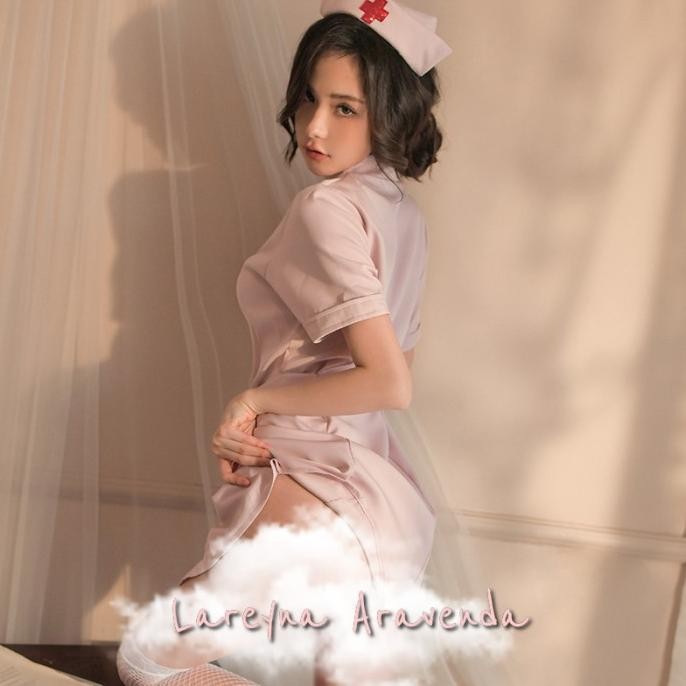 

Lareyna Aravenda Set Lingerie + Topi Kostum Fantasy Malam Suster Pribadi Lg769 Original