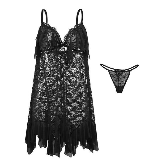 

Bossexy-Lingerie Poliester 15787 Luxury Brukat/Seserahan/Lingerie Set Original