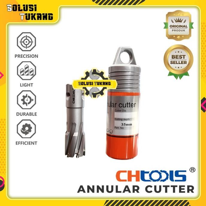 

SIAP KIRIM MATA BOR MAGNET 16MM CHTOOLS ANNULAR CUTTER JETBROACH 16 MM JET BROACH