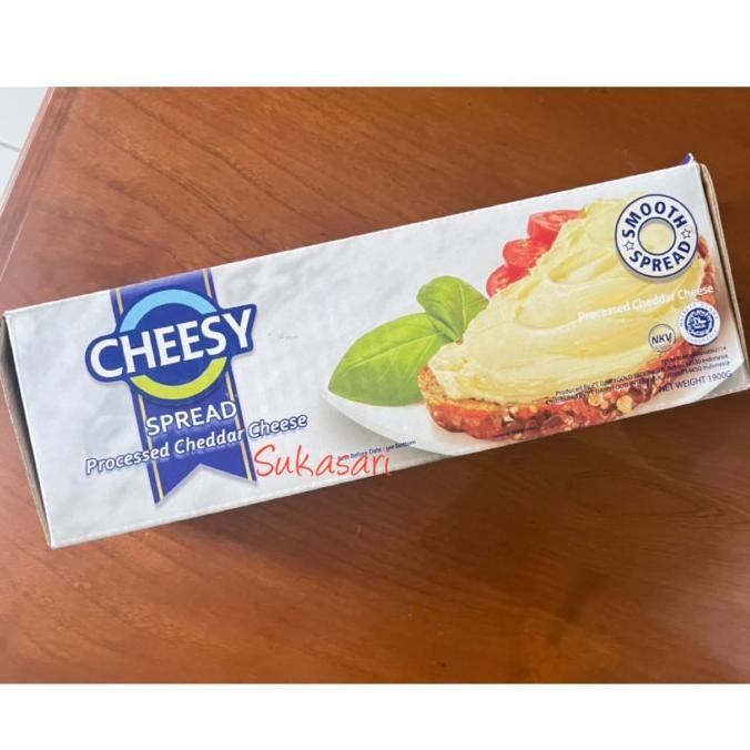 

SIAP KIRIM CHEESY SPREAD 1,9KG CHEDDAR OLES SPREAD FILLING KEJU