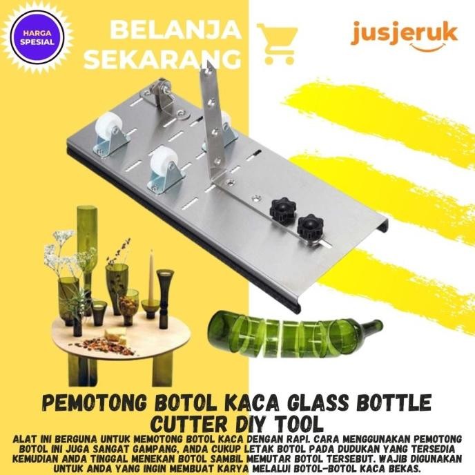 

SIAP KIRIM JFACTORY PEMOTONG BOTOL KACA GLASS BOTTLE CUTTER DIY TOOL
