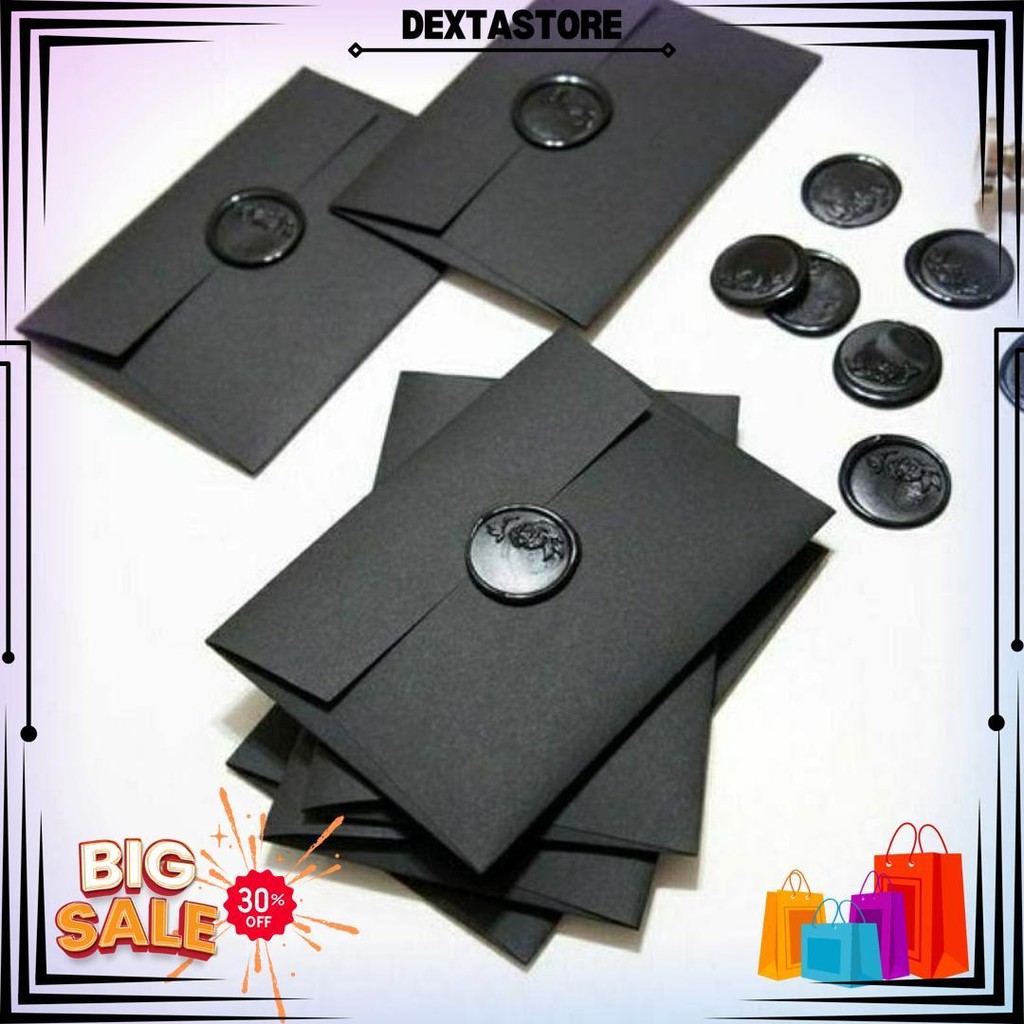 

Amplop Hitam - Amplop Vintage - Black Amplop - Manypaper D Promo 3.3