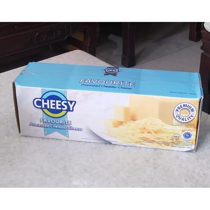 

SIAP KIRIM CHEESY FAVOURITE 1.9 KG KEJU CHEDDAR / KEJU PARUT