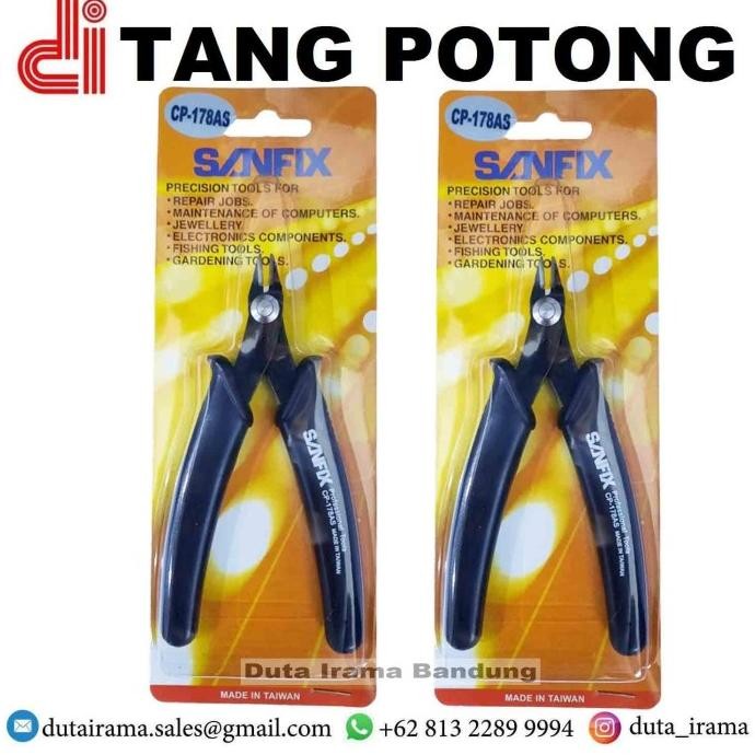 

SIAP KIRIM TANG POTONG 5" SANFIX CP-178AS TANG CUTTER KECIL 5" KNIFE PLIERS