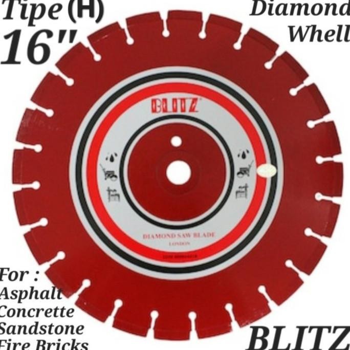 

SIAP KIRIM MATA CONCRETTE CUTTER DIAMOND BLITZ 16" (H) POTONG ASPAL BLITZ 16 INCH