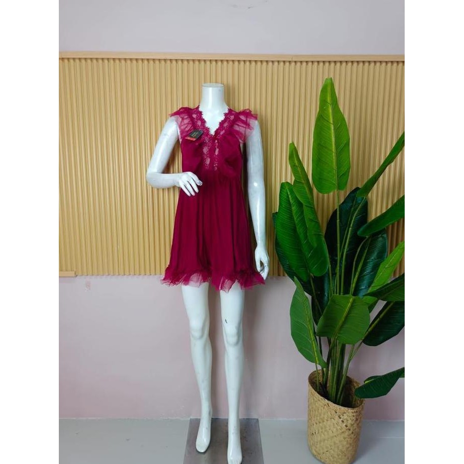 

Bossexy-Lingerie Luxury Poliester 2208/Lingerie Set/Baju Tidur Original