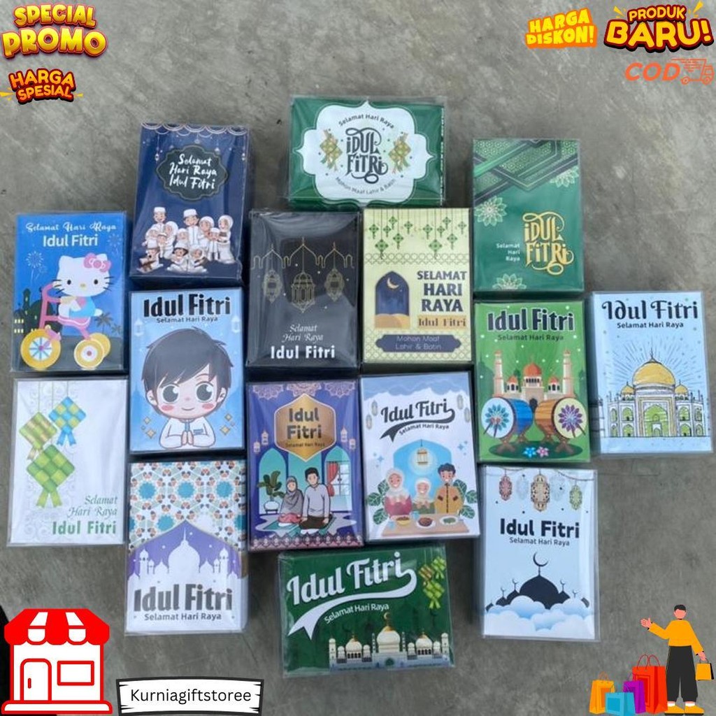 

Angpau Amplop Isi 50Pcs Hari Raya Idul Fitri Lebaran Kartun D Promo Puncak