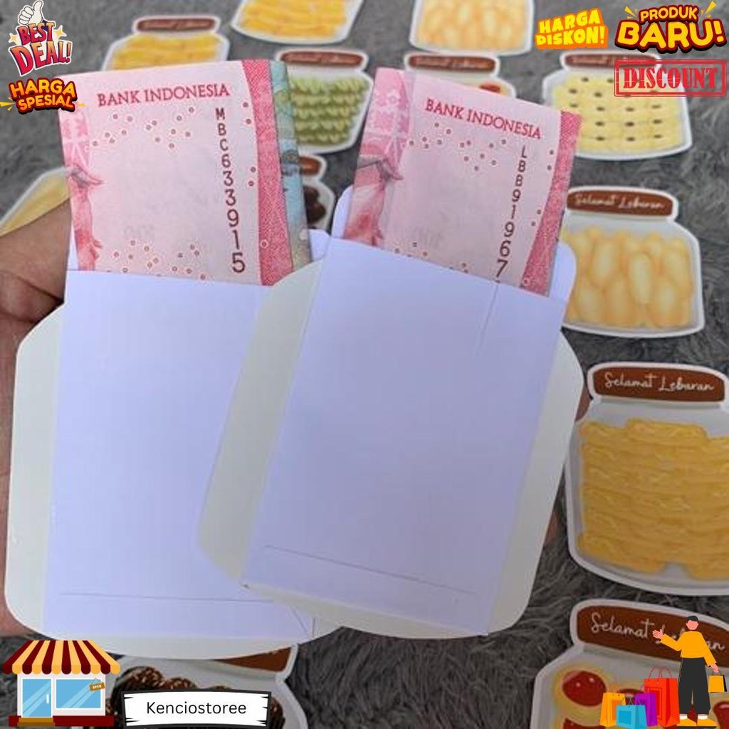 

Amplop Lebaran 3D Karakter Kue Lebaran Lucu Unik Isi 10 Pcs | Amplop Lebaran 2025 | Amplop Lucu | Amplop Karakter D Gratis Ongkir