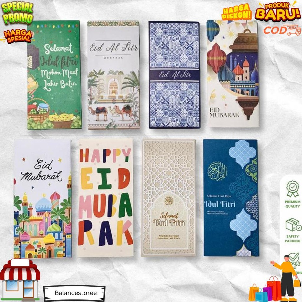 

Amplop Lebaran Exclusive Premium Super Tebal / Amplop Idul Fitri / Amplop Hari Raya / Angpao Lebaran D Promo Puncak