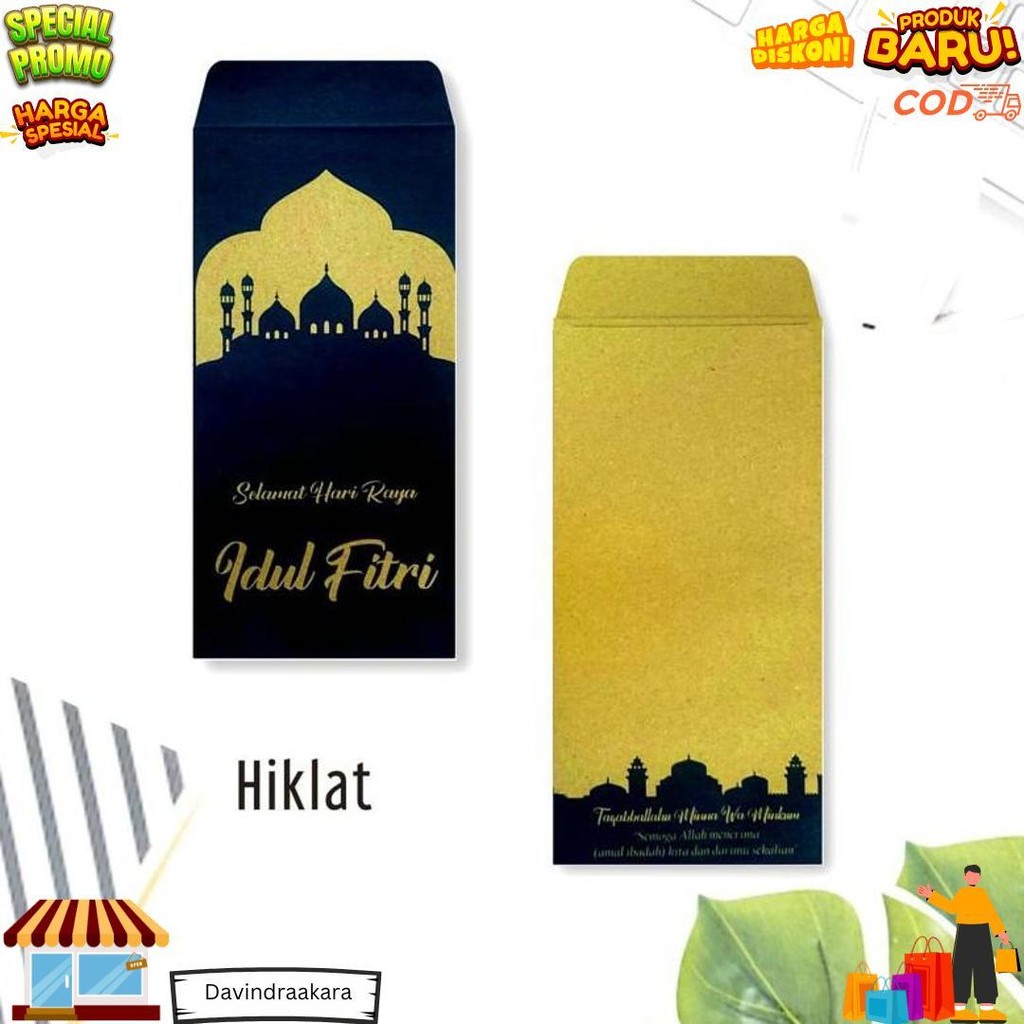 

[Banyak Varian] Amplop Lebaran Idul Fitri 2025 Isi 10 Unik, Amplop Murah, Angpao Lebaran Idul Fitri D Sale