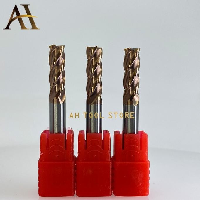 

SIAP KIRIM END MILL CARBIDE 6MM HRC55 PISAU CUTTER CNC MILLING ENDMILL 4 FLUTE