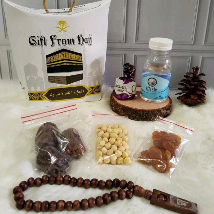 

Paket B Oleh-Oleh Haji & Umroh Coklat kunci + tasbih (isi 25) souvenir Gift Makanan Food Snacks