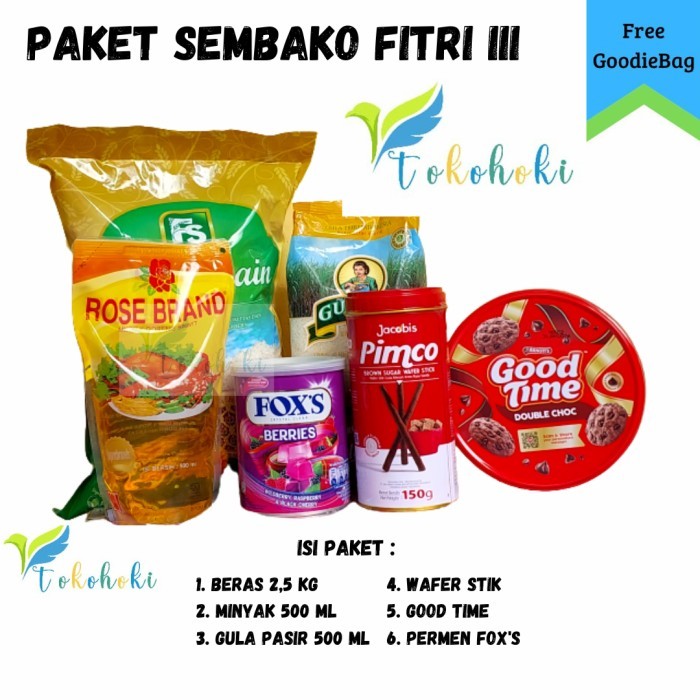 

PAKET SEMBAKO FITRI III