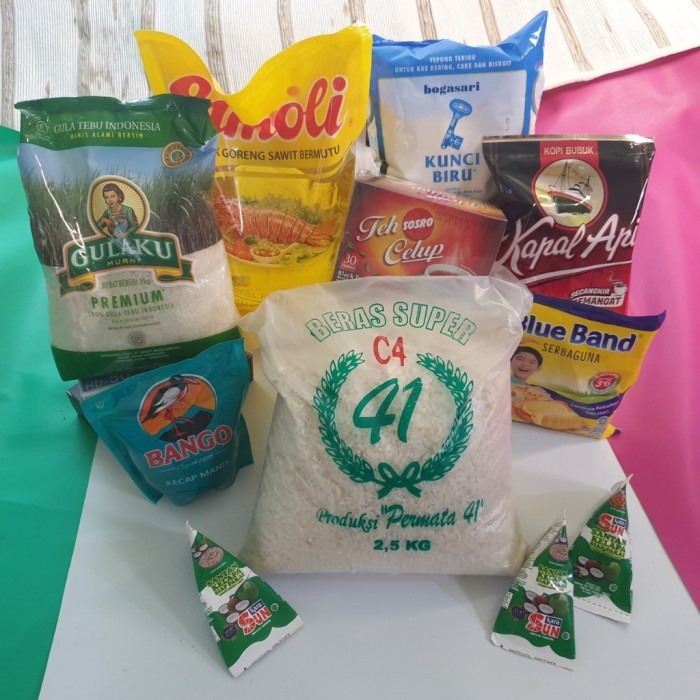Paket No. 33 Parcel Lebaran Paket Sembako lengkap