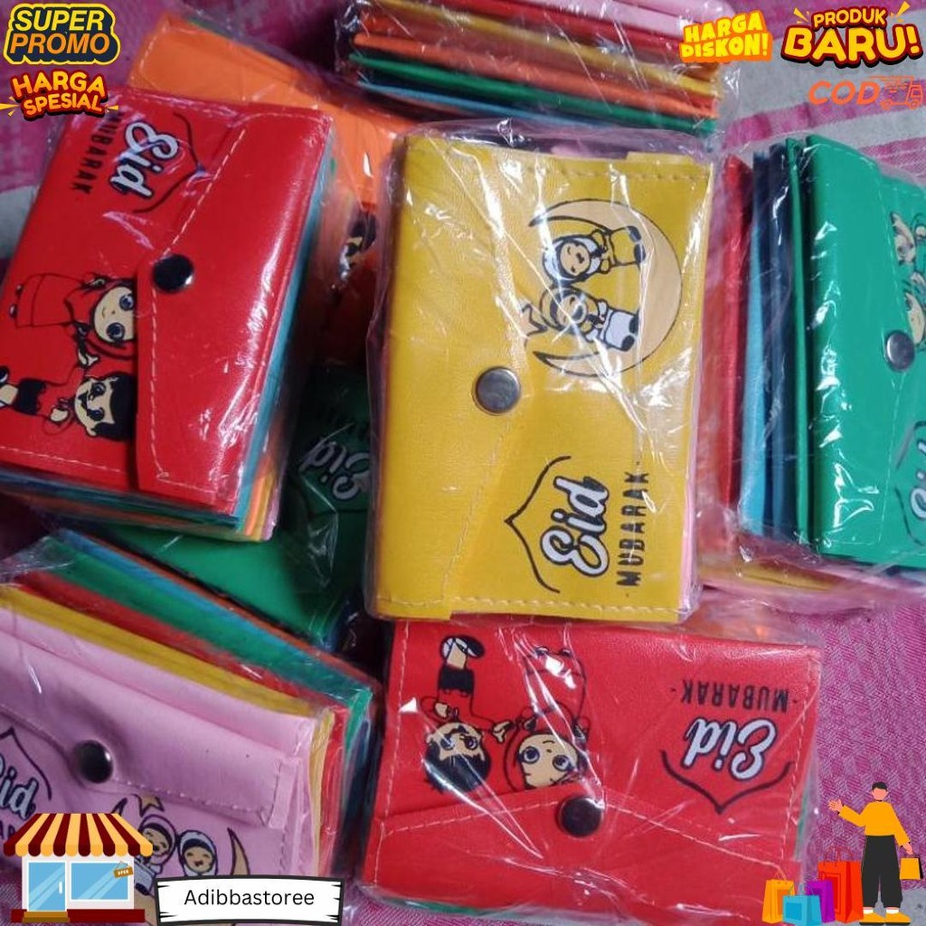 

(Dapat 72Pcs) Amplop Lebaran Lucu Mini/ Dompet Lebaran Kancing D Terlaris
