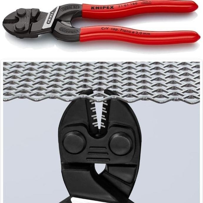 

SIAP KIRIM 71 01 160 KNIPEX COMPACT BOLT CUTTER COBOLT