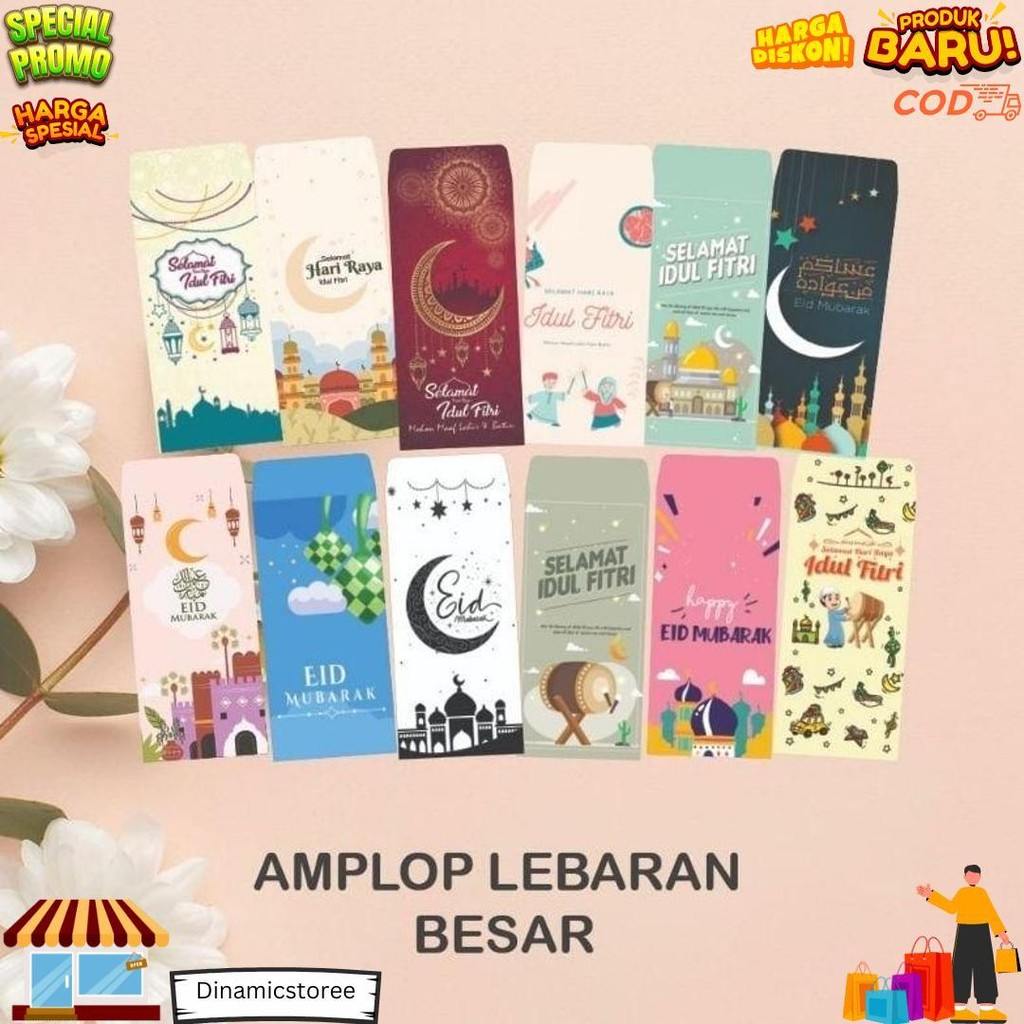 

Amplop Lebaran (Isi 10 Pcs)/Amplop Aestetic /Eid Mubarak /Ramadhan/Kareem/Idul Fitri/Amplop Lebaran Unik/Amplop Lebaran Murah D Ramadhan Sale