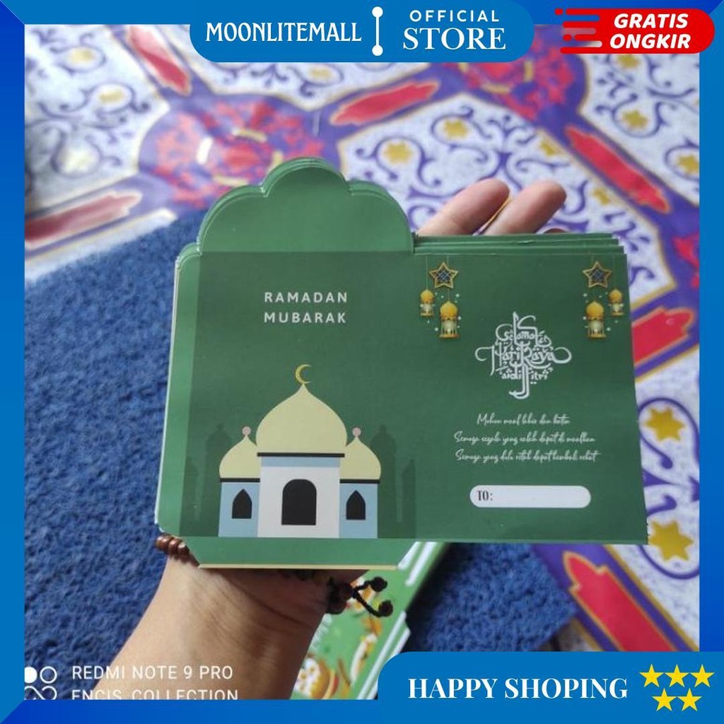 

Pilih Motif - 100 Lembar Amplop Lebaran Medium Karakter D Best Seller