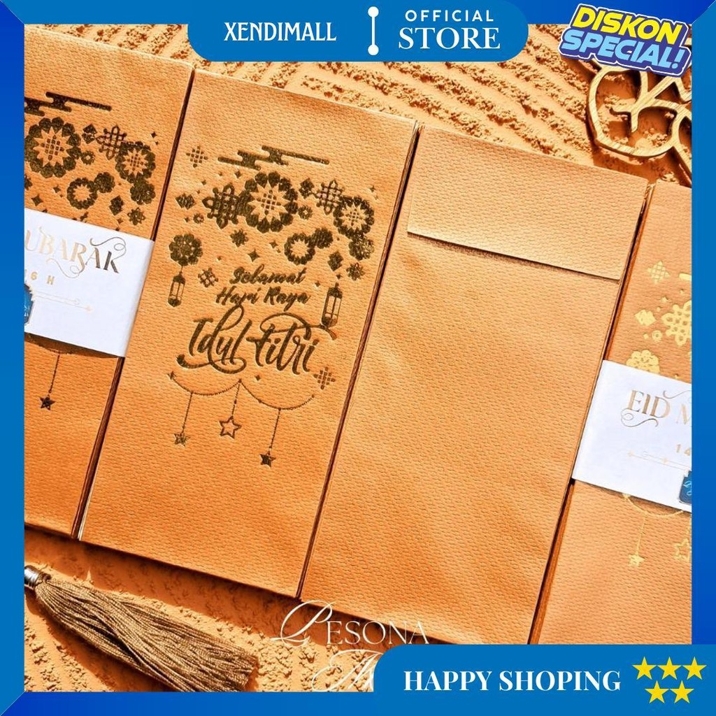 

[Limited] Exclusive Amplop Lebaran Super Mewah Platinum 10 Lembar Emboss Premium Angpau Thr D Ramadhan Sale