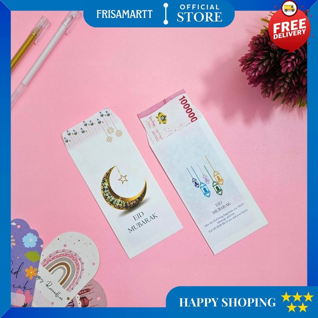 

[ Isi 30 Pcs ] Amplop Lebaran Panjang/Angpao Lebaran/Amplop Lebaran Aesthetic/Amplop Thr Idul Fitri 2025 D Termurah