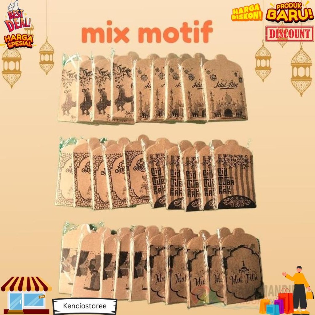 

Amplop Lebaran Kraft Medium Isi 10 Pcs D Terlaris