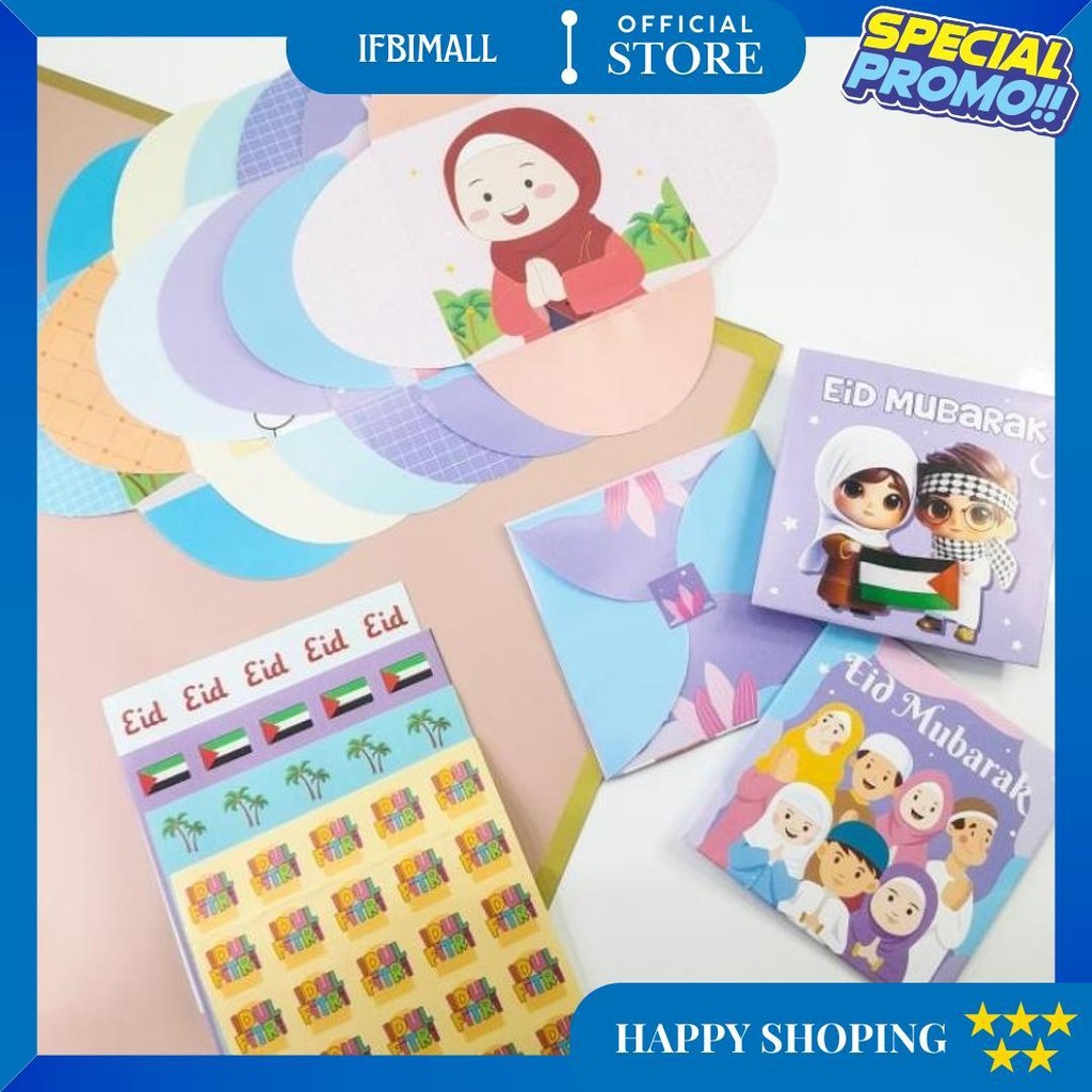 

Amplop Lebaran Unik Tutup Stiker Isi 25Pcs Amplop Unik Amplop Baling Baling Karakter Angpao D Promo 3.3