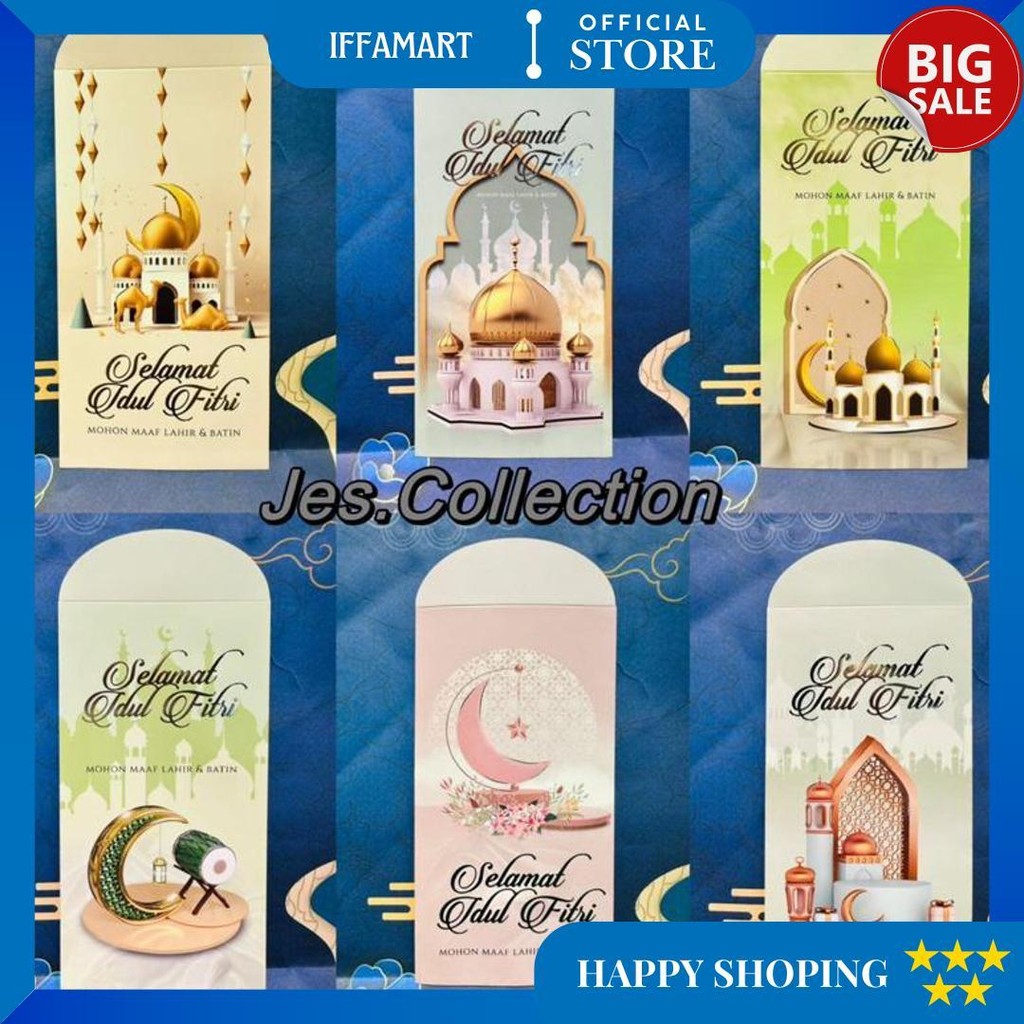 

Amplop /Ampau Lebaran Panjang Isi 30 Dan 25 Hari Raya Idul Fitri Ukuran 8X16Cm D Promo 3.3