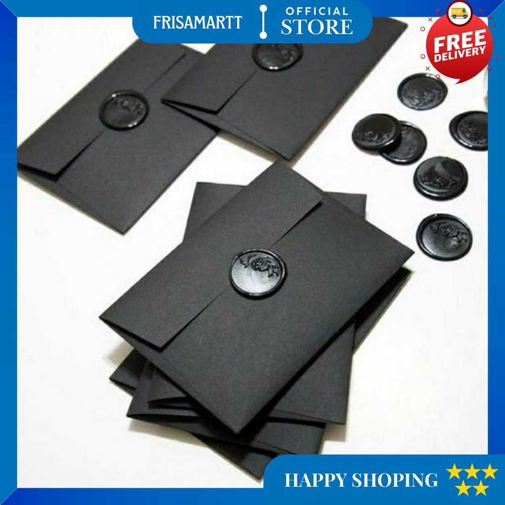 

Amplop Hitam - Amplop Vintage - Black Amplop - Manypaper D Promo 3.3