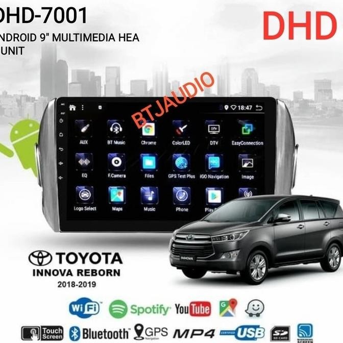Promo Head Unit Tape Tv Mobil Double Din Oem Innova Reborn Os Android