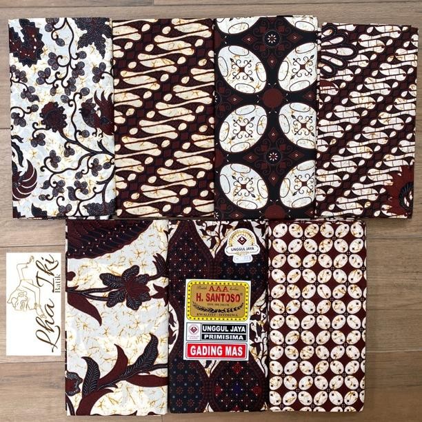 CR - KAIN BATIK H.SANTOSO GADING MAS HALUS TERLARIS