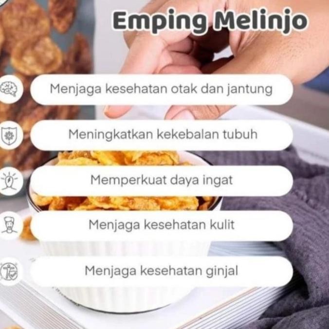 

Promo Emping Melinjo Harvest 330G Pedas Manis
