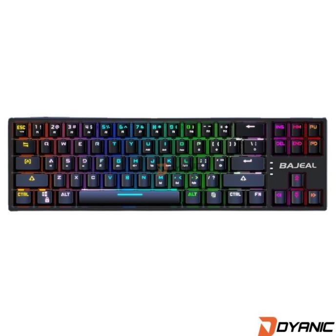 Miliki Bajeal K71 Mechanical Keyboard Rgb Side Effect - 71 Keys ( Hotswap )
