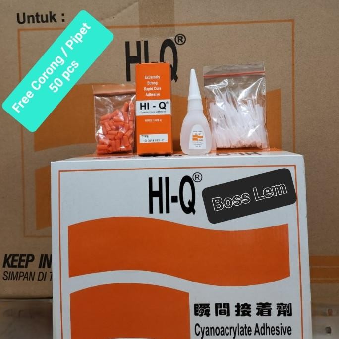

Spesial Lem Korea/Lem Hi-Q/Lem Serbaguna @50 Pcs