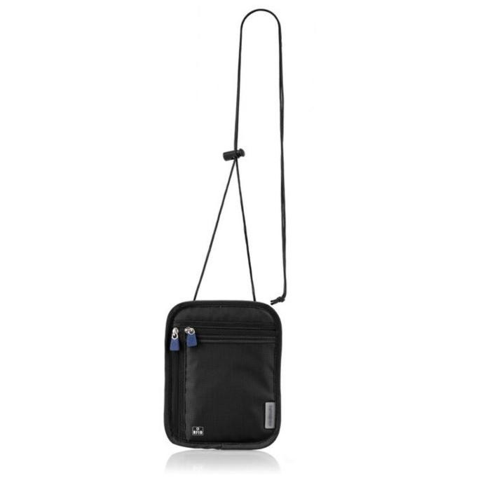 Samsonite Travel Essentials RFID Neck Pouch Passport Cover - Black