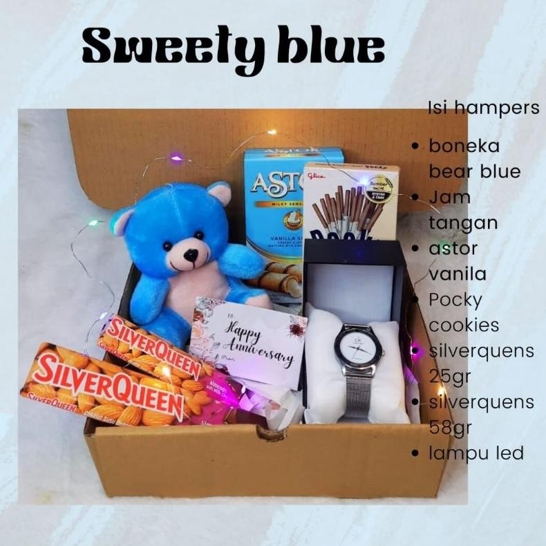 

SALE Paket Sweety Hampers Ulang Tahun Gift Box Anniversary Graduation Coklat Silver Queen Valentine rd-67