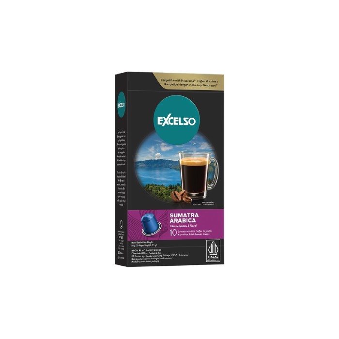 

Excelso Kopi Kapsul Sumatra Arabica