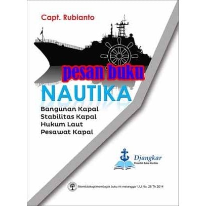 

TERBARU! Buku Nautika Bangunan Stabilitas Hukum Pesawat - Rubianto