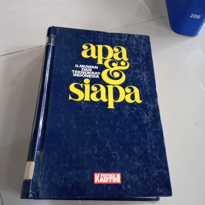 

Apa dan siapa Ilmuan dan teknorat indonesia