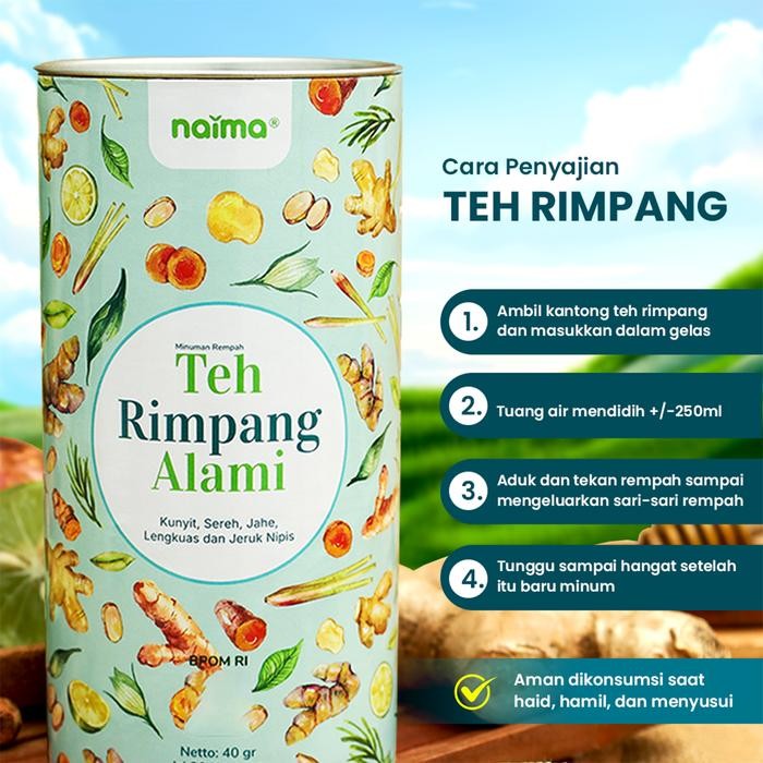 

terbaru !!! [bpom][jsr] paket 3 pcs teh rimpang alami ala dr.zaidul akbar - halal organik - kunyit,